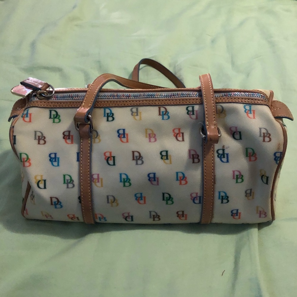 Dooney & Bourke colored letter bag